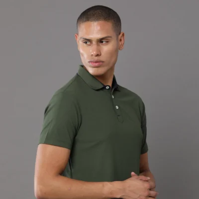 Buy Mars 200 Active Polo - Olive Green in bulk for Corporate Gifting | Corporate Gyft