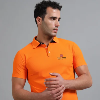 Buy Mars 200 Active Polo - Orange in bulk for Corporate Gifting | Corporate Gyft