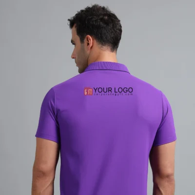 Buy Male Mars 200 Polos Purple in bulk for Corporate Gifting | Corporate Gyft