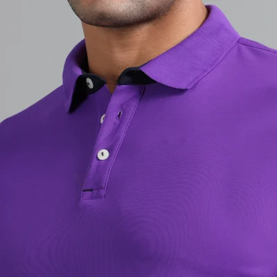 Buy Male Mars 200 Polos Purple in bulk for Corporate Gifting | Corporate Gyft
