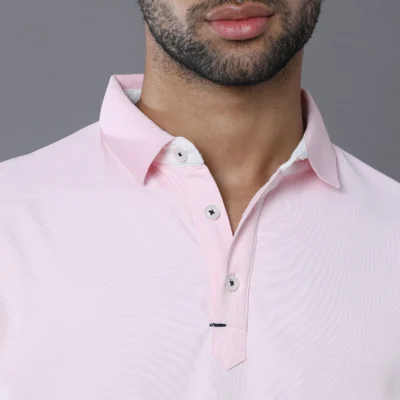 Buy Mars 200 Active Polo - Soft Pink in bulk for Corporate Gifting | Corporate Gyft