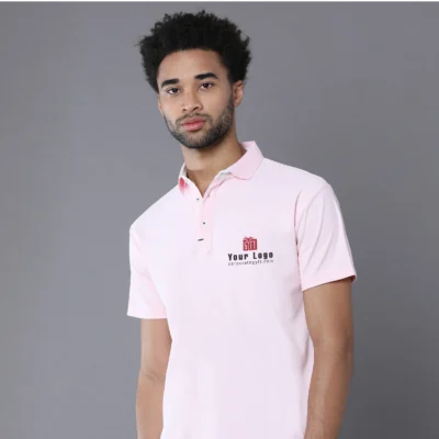 Buy Mars 200 Active Polo - Soft Pink in bulk for Corporate Gifting | Corporate Gyft