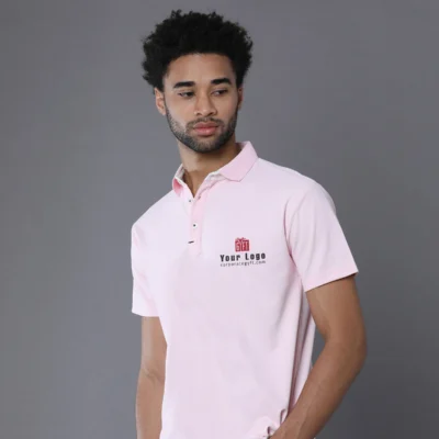 Buy Mars 200 Active Polo - Soft Pink in bulk for Corporate Gifting | Corporate Gyft