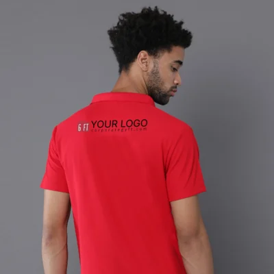 Buy Mars 200 Active Polo - Spark Red in bulk for Corporate Gifting | Corporate Gyft