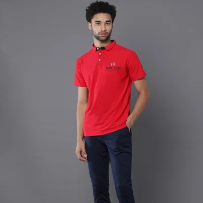 Buy Mars 200 Active Polo - Spark Red in bulk for Corporate Gifting | Corporate Gyft