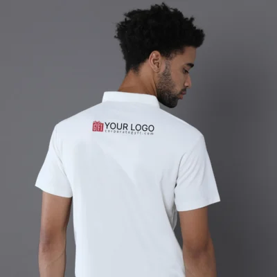 Buy Mars 200 Active Polo - Ivory White in bulk for Corporate Gifting | Corporate Gyft