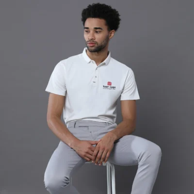 Buy Mars 200 Active Polo - Ivory White in bulk for Corporate Gifting | Corporate Gyft
