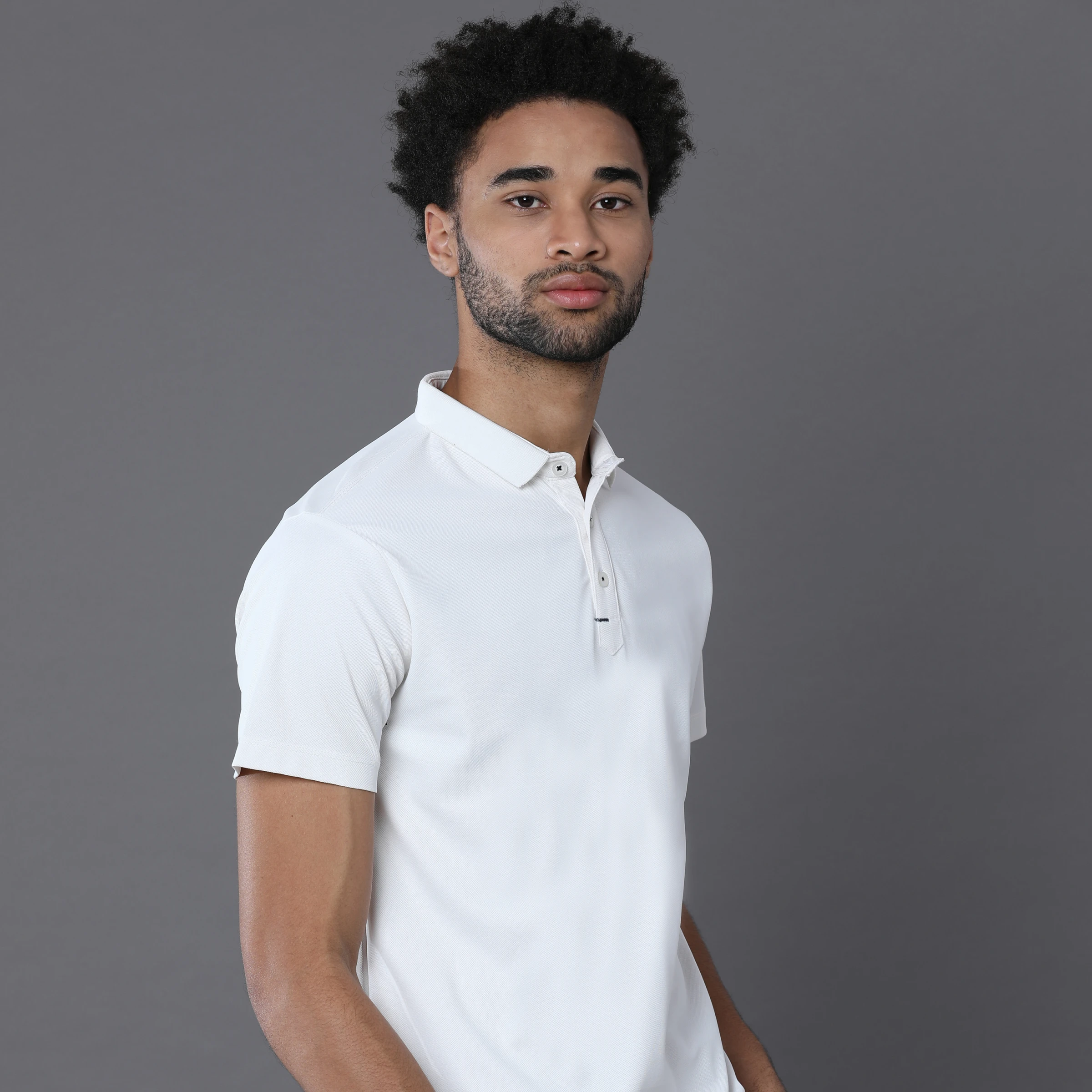 Mars 200 Active Polo - Ivory White Buy Mars 200 Active Polo - Ivory White in bulk for Corporate Gifting | Corporate Gyft