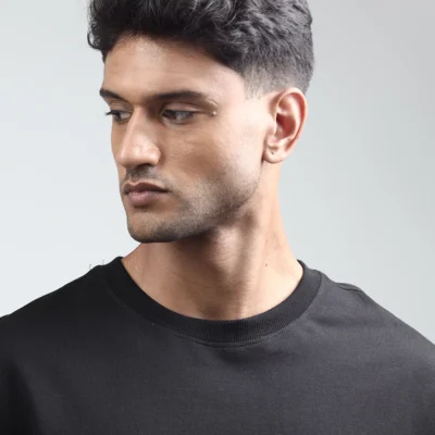 Buy Oversized Originals Cotton Tee - Black in bulk for Corporate Gifting | Corporate Gyft