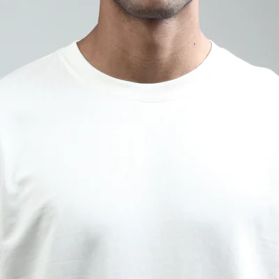 Buy Oversized Originals Cotton Tee - Off White in bulk for Corporate Gifting | Corporate Gyft
