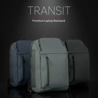 Buy Transit Professional Laptop Backpack - Black in bulk for Corporate Gifting | Corporate Gyft