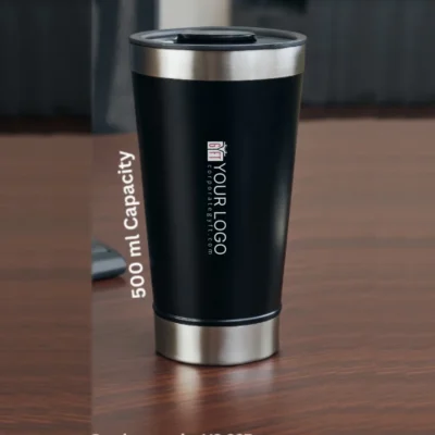 Buy Bira Travel Flask Tumbler - Black in bulk for Corporate Gifting | Corporate Gyft