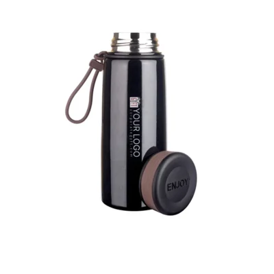 Buy Mister Premium Stainless Steel Flask - Black in bulk for Corporate Gifting | Corporate Gyft