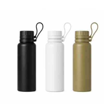 Buy Hamster Stainless Steel Flask - Black in bulk for Corporate Gifting | Corporate Gyft