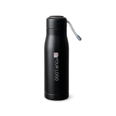Buy String Classic Stainless Steel Flask - Black in bulk for Corporate Gifting | Corporate Gyft