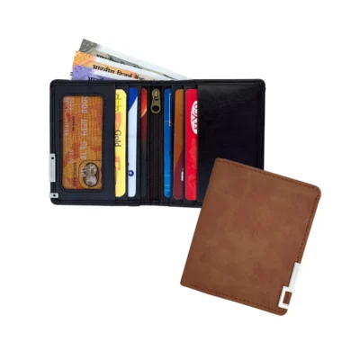 Buy Vegan Leather Bifold Wallet in bulk for Corporate Gifting | Corporate Gyft