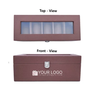 Buy Watch and Jewellery Organizer Box in bulk for Corporate Gifting | Corporate Gyft