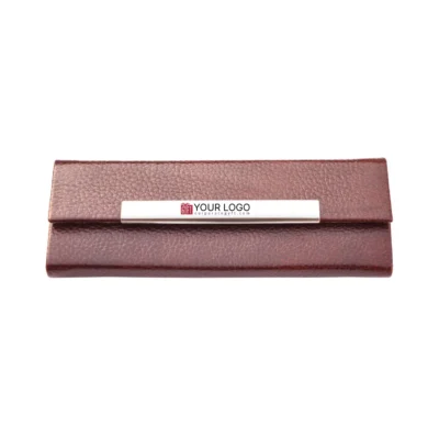 Buy Folding Leather Spectacle Case in bulk for Corporate Gifting | Corporate Gyft