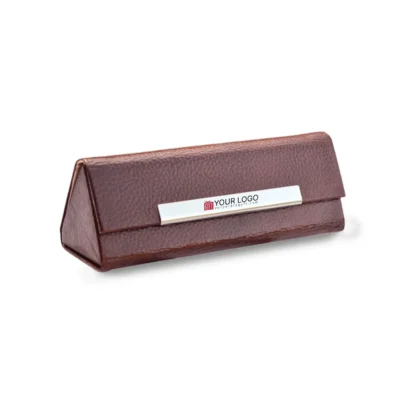 Buy Folding Leather Spectacle Case in bulk for Corporate Gifting | Corporate Gyft