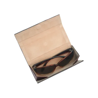 Buy Folding Leather Spectacle Case in bulk for Corporate Gifting | Corporate Gyft