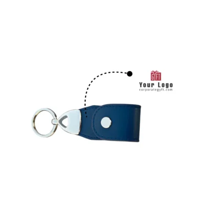 Buy USB Key Ring with Leather Strap in bulk for Corporate Gifting | Corporate Gyft