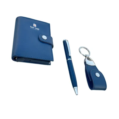 Buy Luxury Leather Tech Gift Set in bulk for Corporate Gifting | Corporate Gyft