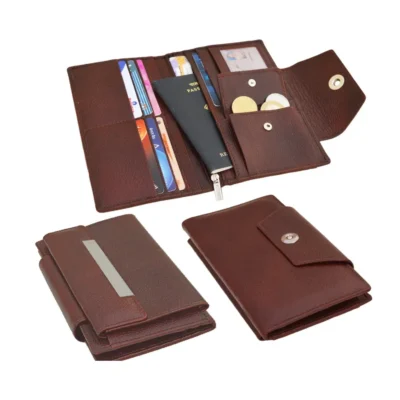 Buy Premium Unisex Travel Wallet in bulk for Corporate Gifting | Corporate Gyft