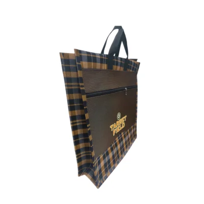Buy Plaid Pattern Tote Bag in bulk for Corporate Gifting | Corporate Gyft