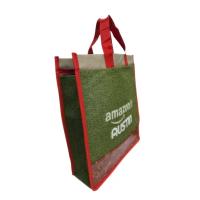 Buy Dual Tone Jute Tote Bag in bulk for Corporate Gifting | Corporate Gyft
