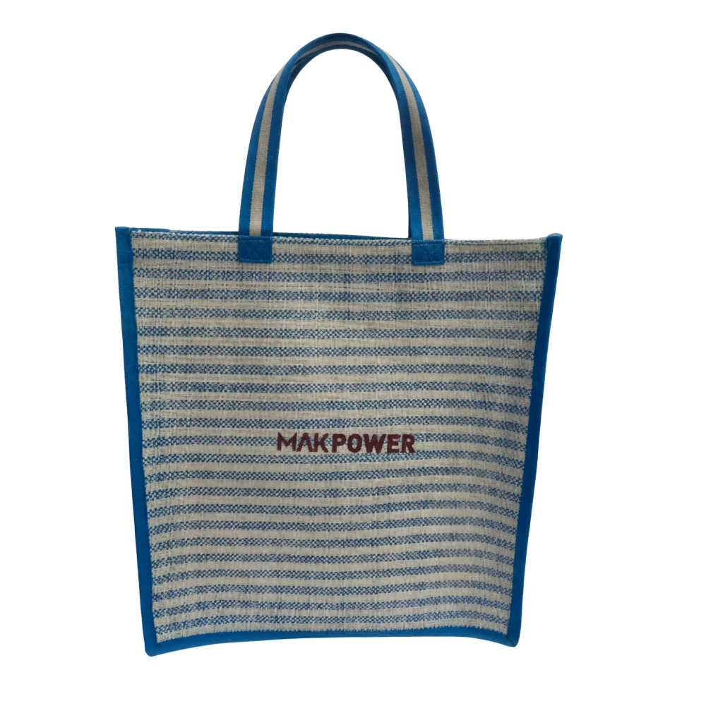 Gusseted Jute Tote Bag - Image 2