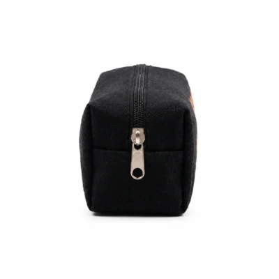 Buy Black Cotton Canvas Pencil Pouch in bulk for Corporate Gifting | Corporate Gyft