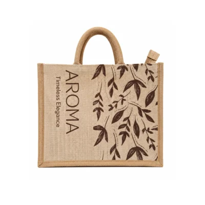 Buy White and Natural Lurex Tote in bulk for Corporate Gifting | Corporate Gyft