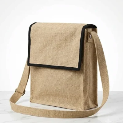 Buy Eco-friendly Jute Sling Bag in bulk for Corporate Gifting | Corporate Gyft