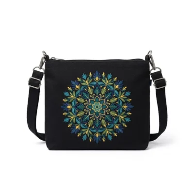 Buy Black Canvas Sling Bag in bulk for Corporate Gifting | Corporate Gyft