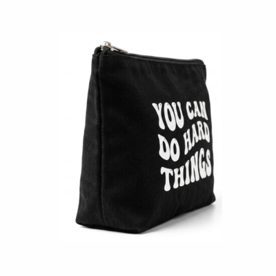 Buy Black Cotton Cross Box Pouch in bulk for Corporate Gifting | Corporate Gyft