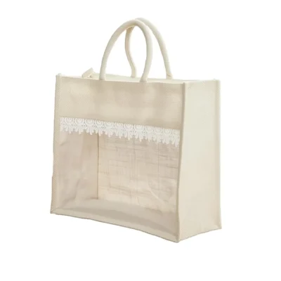 Buy Cotton Lamination Window Bag in bulk for Corporate Gifting | Corporate Gyft