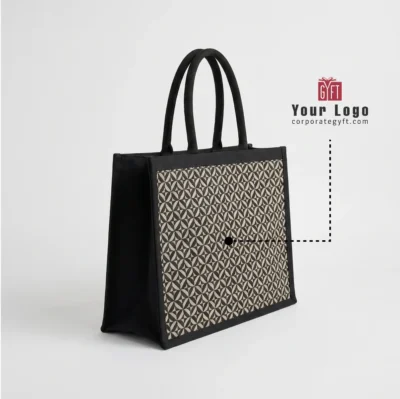Buy Juco Jacquard Tote Bag in bulk for Corporate Gifting | Corporate Gyft