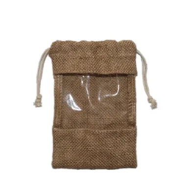 Buy Natural Jute Window Potli in bulk for Corporate Gifting | Corporate Gyft