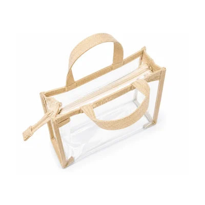 Buy Transparent Pouch with Handle in bulk for Corporate Gifting | Corporate Gyft