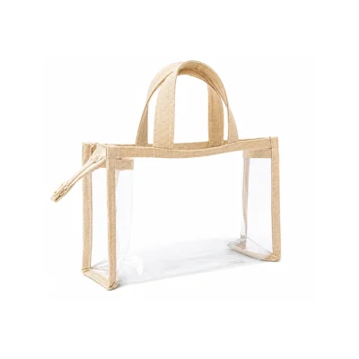 Buy Transparent Pouch with Handle in bulk for Corporate Gifting | Corporate Gyft