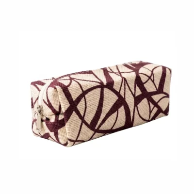 Buy White Jute Pencil Pouch in bulk for Corporate Gifting | Corporate Gyft