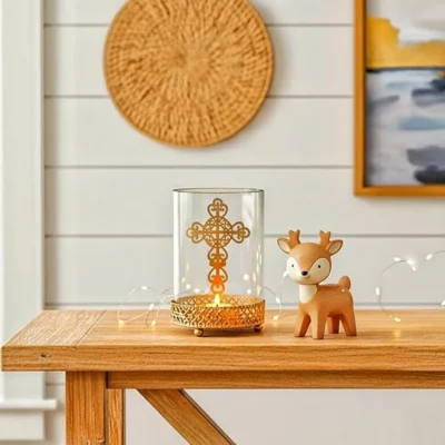 Holy Cross Tealight Holder