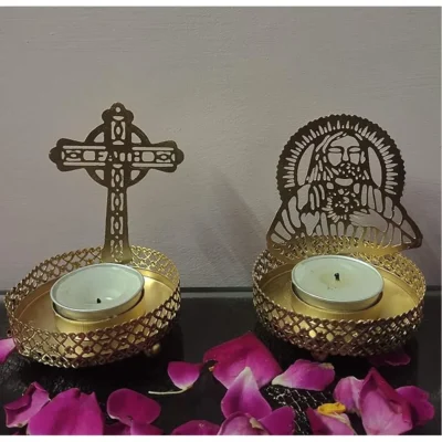 Sacred Shadows Candle Holder Set