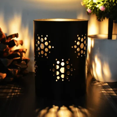 Metallic Star Tealight Holder