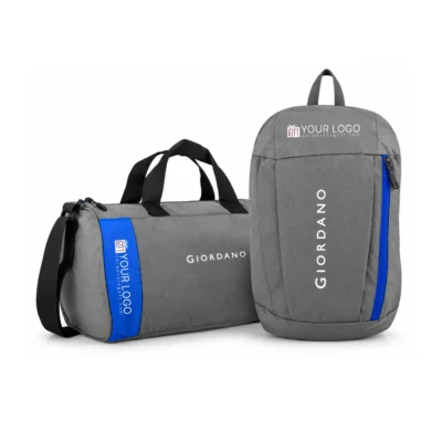 Buy Giordano Eco Duffel and Backpack Combo Set in bulk for Corporate Gifting | Corporate Gyft