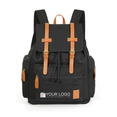 Buy Gilmore Oak Hudson Canvas Backpack in bulk for Corporate Gifting | Corporate Gyft