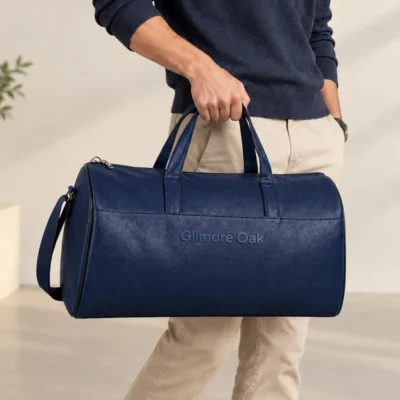 Buy Gilmore Oak Barrel Duffle Bag in bulk for Corporate Gifting | Corporate Gyft