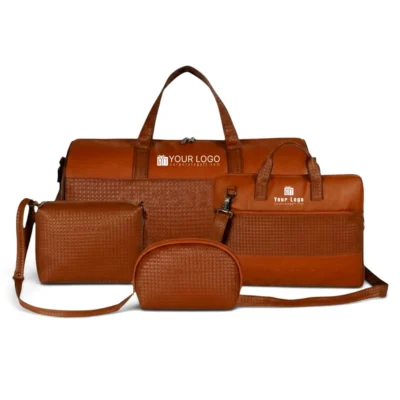 Buy Gilmore Oak 4-in-1 Travel Combo Set in bulk for Corporate Gifting | Corporate Gyft