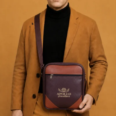 Buy Leather Casual Sling Bag in bulk for Corporate Gifting | Corporate Gyft