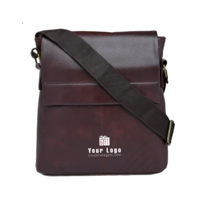 Buy Leather Business Messenger Bag in bulk for Corporate Gifting | Corporate Gyft